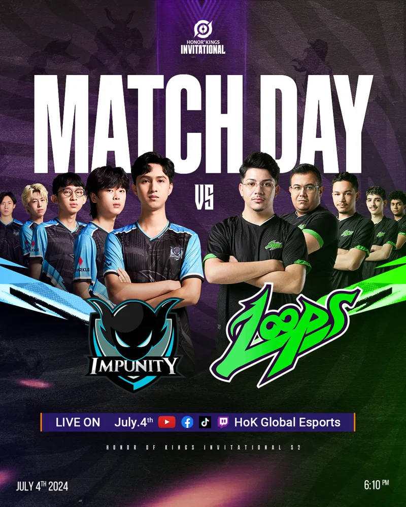 Honor of Kings match day key visual