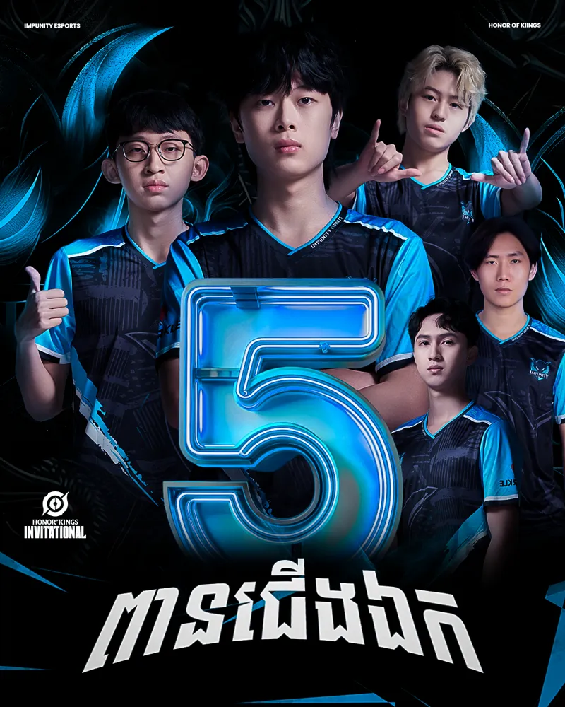 Honor of Kings Khmer-language key visual